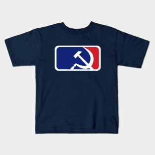 Hammer Sickle Baseball Kids T-Shirt